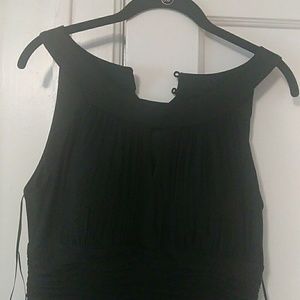 Black cocktail dress